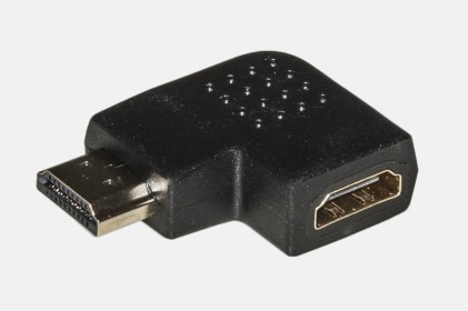 Adattatore Hdmi Maschio/Femmina Angolato A Destra