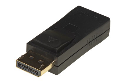 Adattatore Attivo Displayport 1.2 Maschio - Hdmi 2.0 Femmina Contatti Dorati 4K@60Hz