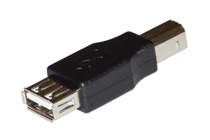 Adattatore Usb 2.0 "A" Femmina - "B" Maschio