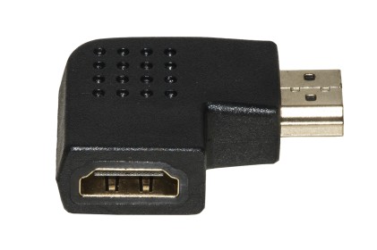 Adattatore Hdmi Maschio - Hdmi Femmina Angolato 90° Verso Sinistra