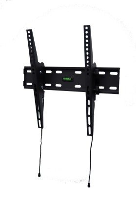 Staffa A Muro Per Tv Fino A 50 Kg, Da 32" A 55" Fino A Vesa 400X600 56 Mm Distanza Dal Muro Orientamento Alto/Basso 15° Con Livella A Bolla