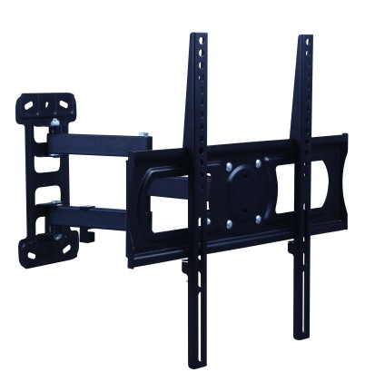 Staffa A Muro Per Tv Fino A 40 Kg, Da 32&#34; A 55&#34; Fino A Vesa 400X400 Con 3 Snodi Orientamento Alto/Basso 5-10°Orientamento Laterale 45°