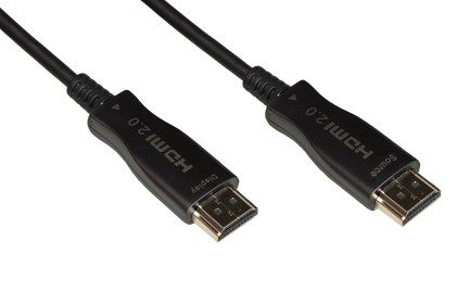 Cavo Estensore Attivo Aoc Fibra Ottica Hdmi 2.0 4Kx2K 60Hz Maschio/Maschio Mt 70
