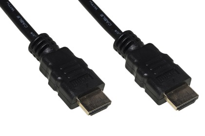 Cavo Hdmi<Sup>®</Sup> 4Kx2K Per Pc, Notebook, Hdtv, Ecc Contatti Dorati Mt 1,5 Colore Nero