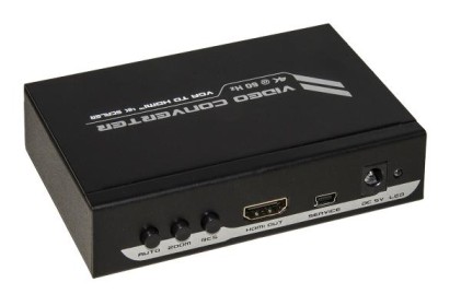 Convertitore Vga - Hdmi Con Amplificatore Di Risoluzione Da Vga 640X480 A Hdmi 2.0 4K