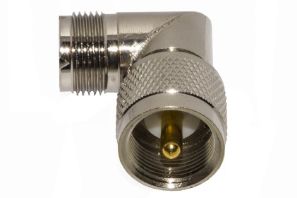 *Adattatore Uhf Maschio - Uhf Femmina R/A