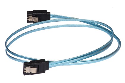 Cavo Interno Sata Iii Cm 50 Ultrasottile Con Clip Metallo