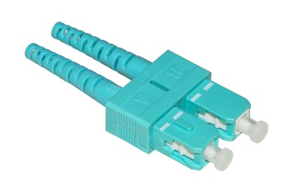 Connettore Fibra Ottica Sc Multimode Om3 Duplex Confezione 100 Pezzi