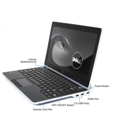 Notebook Rigenerato Dell Latitude E6430 - Core I5-3320M/4Gb/320Gb/Dvd/Cam/14,1" Windows Professional Coa