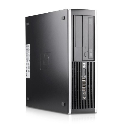 *Pc Hp Compaq 6000 Pro Sff Quadcore Q8400 4Gb 500Gb Dvd Windows Professional Coa Grado A A-