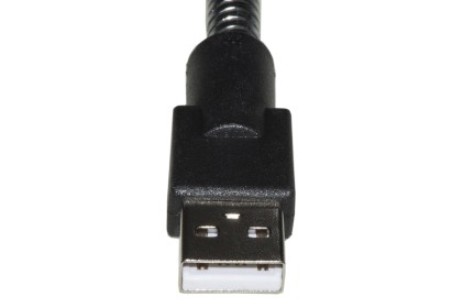 *Cavo Micro Usb Flessibile Modellabile 65 Cm Per Supporto Smartphone