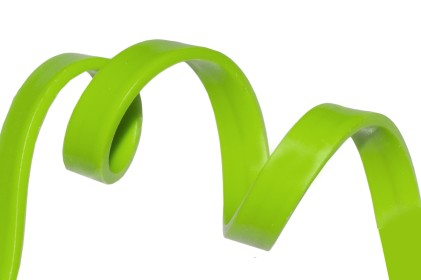 *Cavo Audio Jack 3,5 Mm Maschio/Maschio Piatto Mt 1 Colore Verde 3 Poli