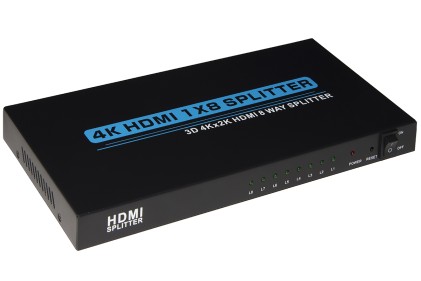 Splitter 8 Porte Hdmi Risoluzione 4Kx2K