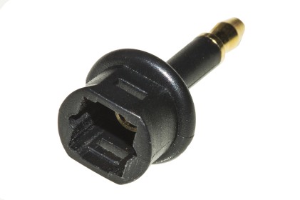 Adattatore Audio Toslink Femmina - 3,5Mm. Mini Jack Maschio