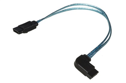 Cavo Sata 7 Poli  Con Connettore Angolo Destra Verticale Cm 20