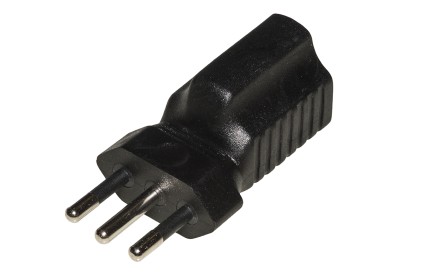 Adattatore Di Corrente 3 Poli Maschio Spina Italiana - Presa Usa