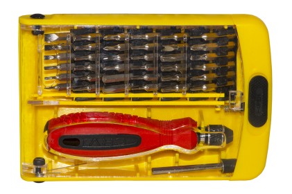 Set Cacciavite Con 38 Punte Intercambiabili