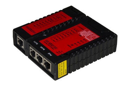 Tester Di Rete Per Cavi Rete Rj11 Rj45 E Poe Con Verifica Standard 802.3 At/Af