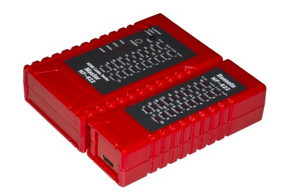 Tester Cavi Hdmi Tipo "A" E Tipo "C" Con Modulo Locale E Remoto Con 19 Led Per I 19 Fili + Schermatura, Led Di Status E Loopback