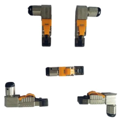 Plug 8 Poli Tooless Cat 6A Schermato Orientabile 5 Angolazioni