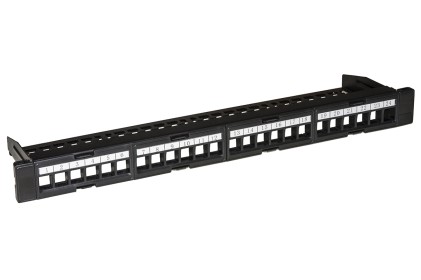 Pannello Patch 24 Porte Senza Moduli Con Frame Removibili