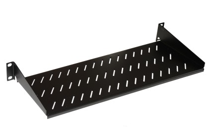 Ripiano Per Armadio 19" 1 Unità Profondità 150 Mm. (Universale) Colore Nero