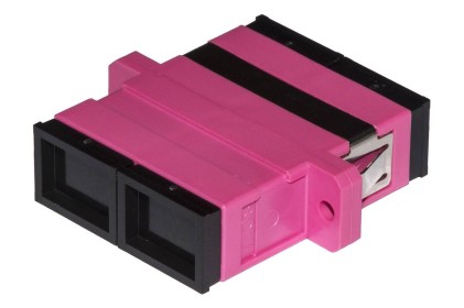 Adattatore Fibra Ottica Sc/Sc Multimode Duplex Om4