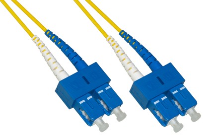 Cavo Fibra Ottica Sc A Sc Singlemode Duplex 9/125 Mt 1 Bending Insensitive Lszh
