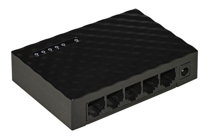 Switch Di Rete Con 5 Porte Gigabit 10/100/1000 Rj45