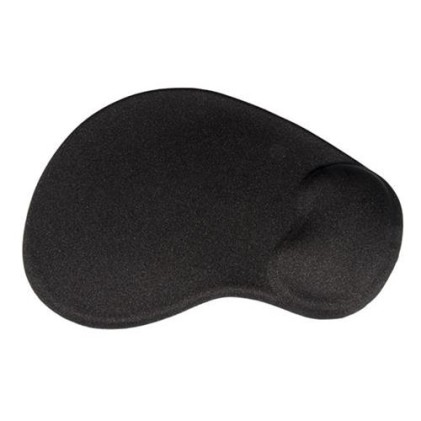 Tappetino Mouse Pad Silicone Black Poggiapolso