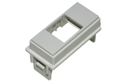 Adattatore Portafrutto Biticino Living Now Grigio