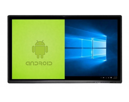 Yashi Display Touch Interattivo 65" 16:9 550 Cd/M 4K Uhd 20 Tocchi, 3Gb Ram / 32Gb Storage, Usb-C,1Xvga/3Xhdmi/6Xusb/Rj45, Staffa Inclusa, Android 9  Educational (Windows Opzionale Con Yashi Pc Ops), Chiedi Prezzo Bid Per Qty