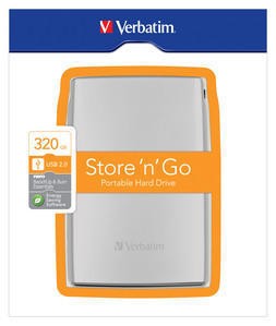 Disco rigido portatile Store  n  Go USB 2.0 da 320 GB
