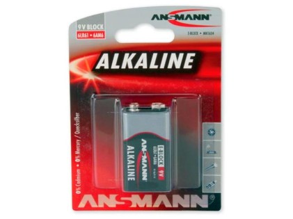Batteria 9V Block Ansmann