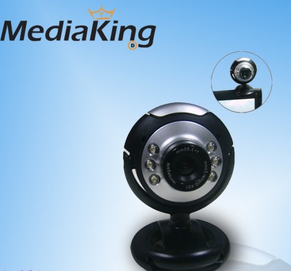 MediaKing Webcam 5 Megapixel con microfono e scatto fotografico