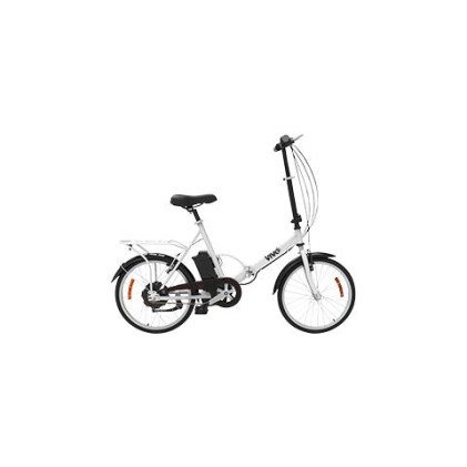Vivobike Bicicletta Con Pedalata Assistita Fold Ruote 20" 35Km Autonomia Batteria 25Km Velocita