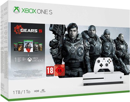 XBOX ONE S Console 1TB + Gears 5