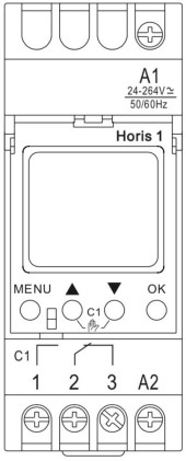 Plikc Horis 1 Timer - Interruttore orario settimanale digitale 1 canale