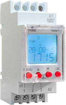 Plikc Horis 1 Timer - Interruttore orario settimanale digitale 1 canale