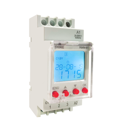 Plikc Horis AS1 Timer - Interruttore orario/crepuscolare digitale (Astronomico 1 canale)