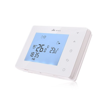 Cronotermostato settimanale digitale a batterie da incasso NEVE - Made in ITALY