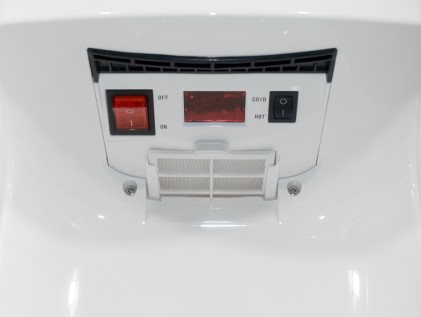 Asciugamani elettrico a lama d aria con fotocellula e vaschetta salva goccia Eolo Plus