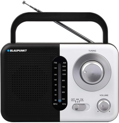 BLAUPUNKT PR7BK Portable Radio Blaupunkt PR7BK AM/FM