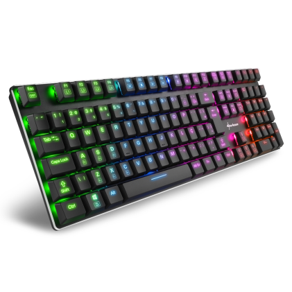 Sharkoon Tastiera Gaming Meccanica Purewriter Rgb,