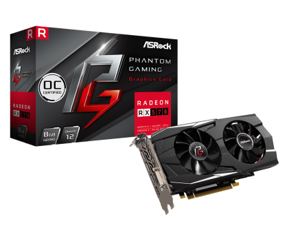 SVGA ASRock Radeon RX570 Phantom Gaming D 8GB OC