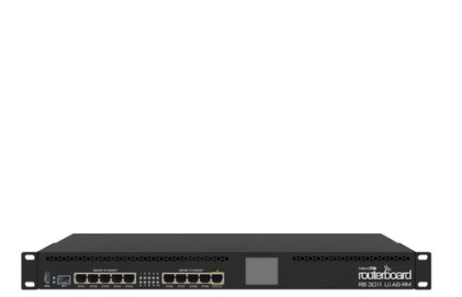 Mikrotik Routerboard 3011Uias, 10 Porte Lan Gigabit Poe, 1Xsfp, 1Xusb, Cpu Dualcore 1,4Ghz, Rack Montabile