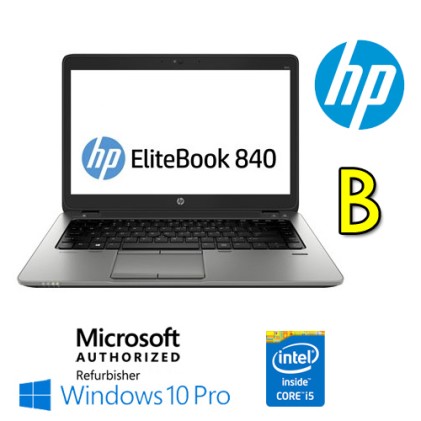 (Refurbished) Notebook Hp Elitebook 840 G3 Core I5-6300U 8Gb 256Gb Ssd 14" Windows 10 Professional [Grade B]