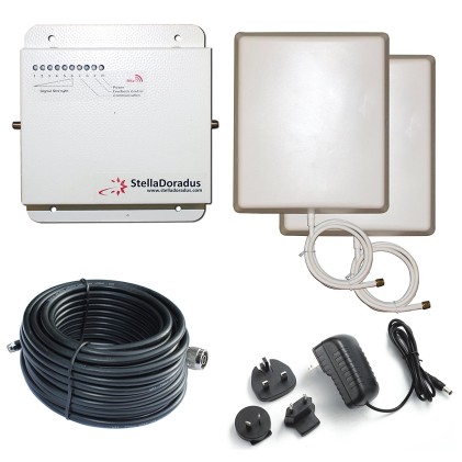 StellaDoradus Kit Ripetitore GSM StellaHome1800 Ripetitore 4G LTE per casa ed ufficio