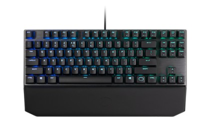 Cooler Master Tastiera Meccanica Low Profile Rgb, Cherry Mx Switch, No Tast Numerico, Layout Ita