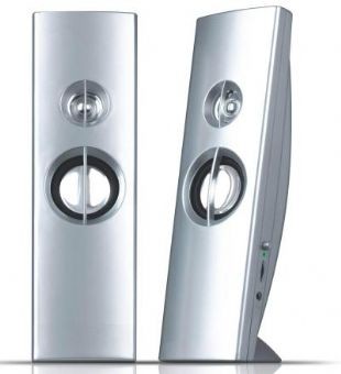 Speaker casse 2.0 360W silver